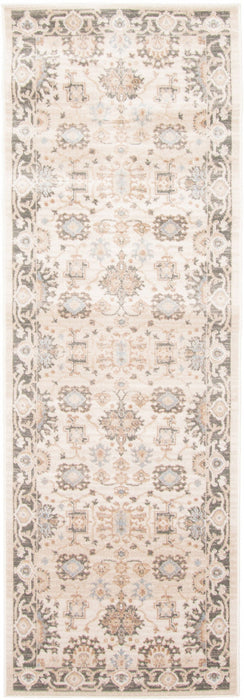 Gloria Ivory Runner Area Rug - 2'8\" X 8'2\"   