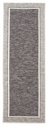 Brooks Charcoal Area Rug - 2'8