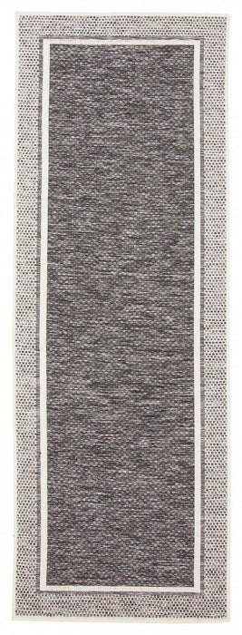 Brooks Charcoal Area Rug - 2'8\" x 8'2\"