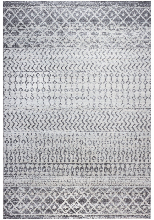 Roma Safi Grey 4x6 Area Rug 