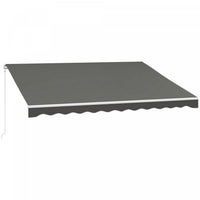 Outsunny 10' X 13' Electric Retractable Awning W/ Remote Controller, Gray