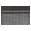 Vinyl Placemat Honeycomb Chocolate - Set of 12