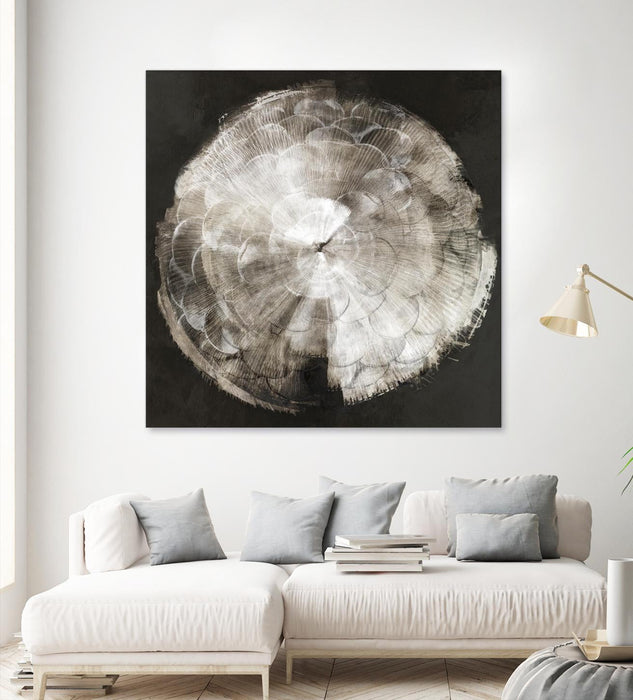 \"Touch Of Darkened Silver\" Giant Art 54x54 Wall Art