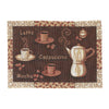 Tapestry Placemat Coffee Drinks 13 x 18 - Set of 12