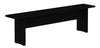 Manhattan Comfort Nomad 67.91\" Modern Dining Bench - Black