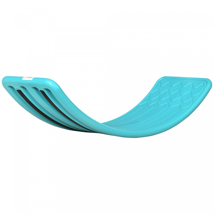 Qaba 32.3\" Balance Board, Wobble Board Kids Curvy Rocker Board, Ended Preschool Learning Montessori 