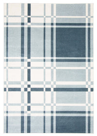 Roma Blue Machine Washable Area Rug - 8'0