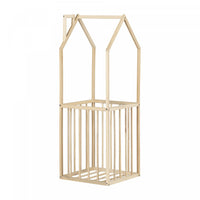 Ohana House-Shaped Toy Storage - Natural