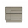 Horizon Modern 22\" Nightstand in Whitewashed Oak (2-Drawer) 