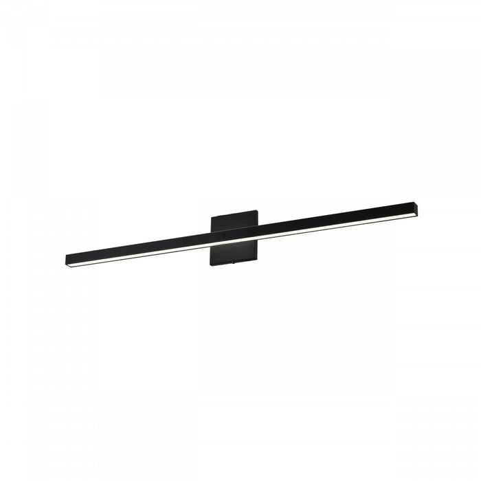 Dainolite Arandel Vanity Light 24w LED Matte Black Diffuser Lamp