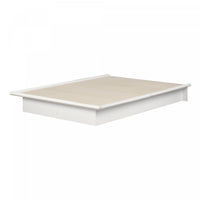 Step One Platform Bed - Pure White 