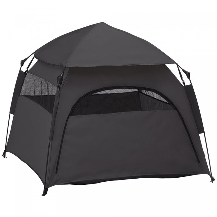 Pawhut Pop Up Dog Tent For Large, Extra Large Dogs, Portable Pet Playpen Tent For Beach, Backyard, H