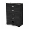 Step One 5-drawer Chest - Gray Oak 