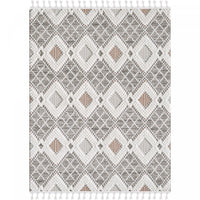 Quinto Twinkle Orange Shag Area Rug - 6'3