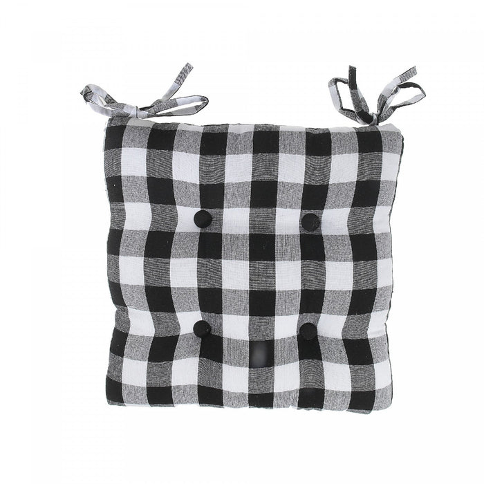 Chair Pad 18\" x 18\" White Buffalo-Set of 2 Chair pad