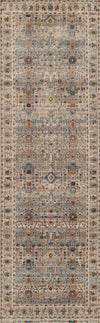 Zaina Traditional 2'6\" x 8'0\" Runner Rug in Grey Indoor Area Rug 