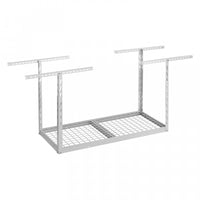 Gladiator Overhead Gearloft™ Hammered White Storage Rack - 2' x 4'