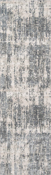 Claudia Traditional 2'2\" x 7'7\" Runner Rug in Grey Indoor Area Rug 