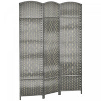 HOMCOM 6 Ft Folding Room Divider, Privacy Screen for Home Office Bedroom