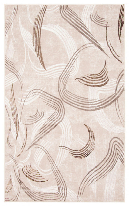 Wisp Taupe Area Rug - 8'0\" X 10'0\"  