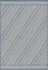 Livia Transitional 5'3\" x 7'0\" Area Rug in Blue Indoor Area Rug 