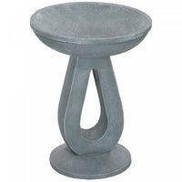 Outsunny Resin Bird Bath For Outdoors, 20.1