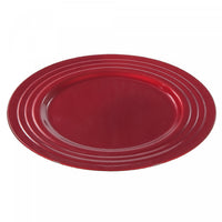 Charger Plate Orbit Red 13