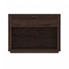 Evelyn Modern 32\" Nightstand in Brown (1-Drawer) 