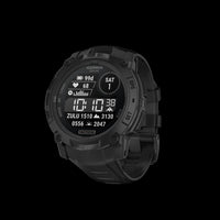 Garmin Instinct 3 50mm - Solar Tactical, Black, Gps, Led Flashlight, Mil-std-810, Unlimited Battery
