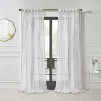 Habitat Bald Eagle Light Filtering Pole Top Curtain Panel Pair - 37 x 84