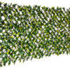 Willow Expandable Trellis 40 In X 80 In Laurel Leaves Artificial Plant