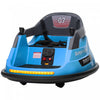 Aosom 12v Bumper Car Electric Powered Ride-On Car For Kids, 360° Rotation Kids Car With Remote Contr
