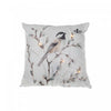 LED Velvet Cushion Bird on Branch 18 x 18 - Set of 2 Cushions