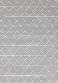 Florence Abstract Triangles Area Rug - 4'7
