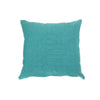 Chambray Cushion with Zipper Teal - Set of 2 Cushions