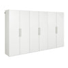 Hangups 108-inch 3-piece Garage Storage Cabinet Set E - White 