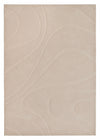 Pearl Hills Beige Washable Shag Area Rug 5'x7' Indoor Area Rug 