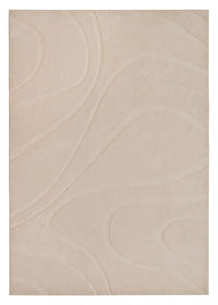 Pearl Hills Beige Washable Shag Area Rug 5'x7' Indoor Area Rug 