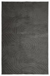 Somos Contemporary Charcoal Washable Rug 5'0\" x 7'6\" Indoor Area Rug 