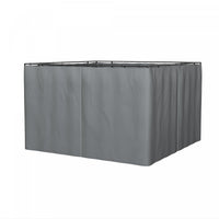 Outsunny Replacement Gazebo Curtains With Zipper, 4-panel Gazebo Privacy Side Panels Only, For 10' X
