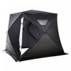 Outsunny 4-person Insulated Ice Fishing Tent, Portable Ice Fishing Shelter With Ventilation Windows,