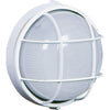 Marine 1-Light White Outdoor Wall Light III 