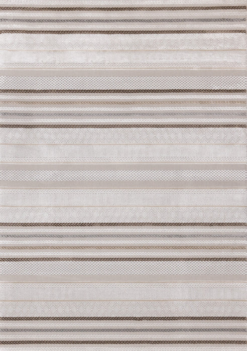 London Striped Indoor Area Rug - 5'3\" x 7'7\"