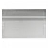 Vinyl Placemat Honeycomb Silver - Set of 12