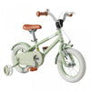 Costway 12" Kids Bike With Adjustable Saddle Handlebar Removable Training Wheels Handbrake Green