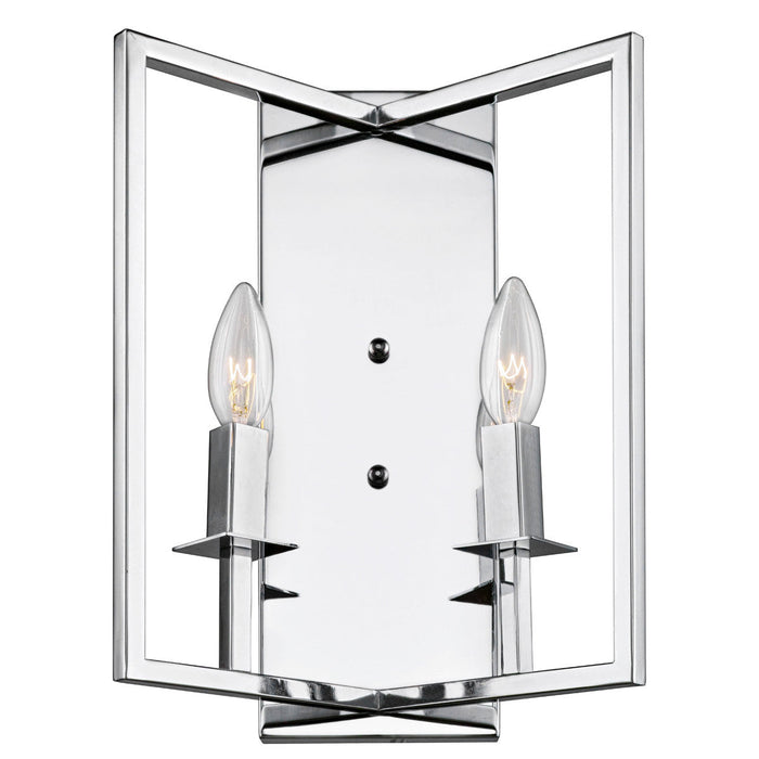 Allston Silver Wall Light Sconce 