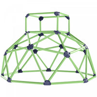 Qaba Climbing Dome, 6FT Geometric Dome Climber, Indoor Outdoor Jungle Gym Playground for Kids 3-8, UV Resistant, Waterproof, Gift for Boys Girls, Green