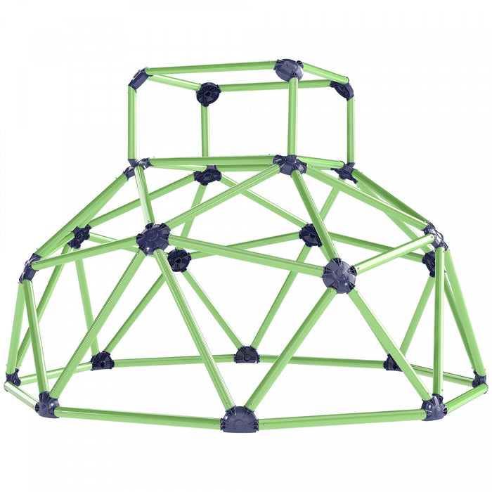 Qaba Climbing Dome, 6FT Geometric Dome Climber, Indoor Outdoor Jungle Gym Playground for Kids 3-8, UV Resistant, Waterproof, Gift for Boys Girls, Green