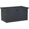 Outsunny Steel Deck Box, 68 Gallon Large Outdoor Storage Container With Lock For Pool Toys, Garden T