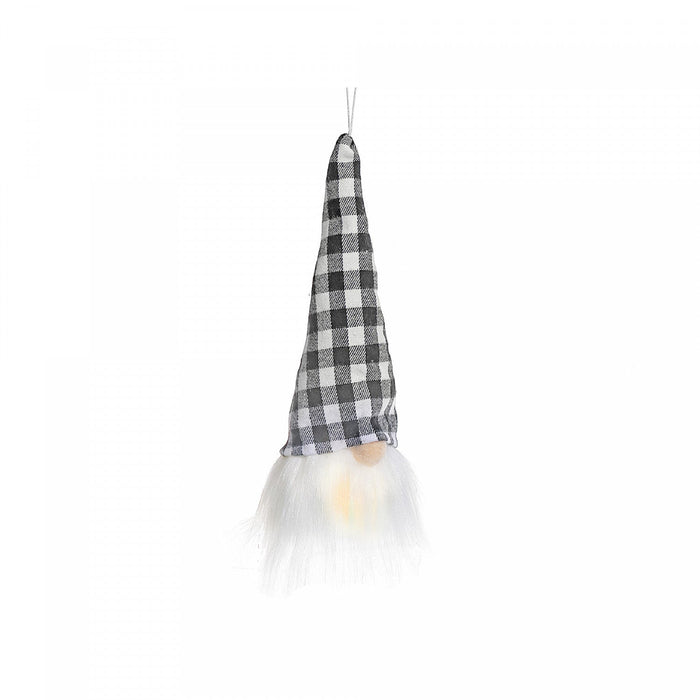 LED White Buffalo Gnome Sitter Figure